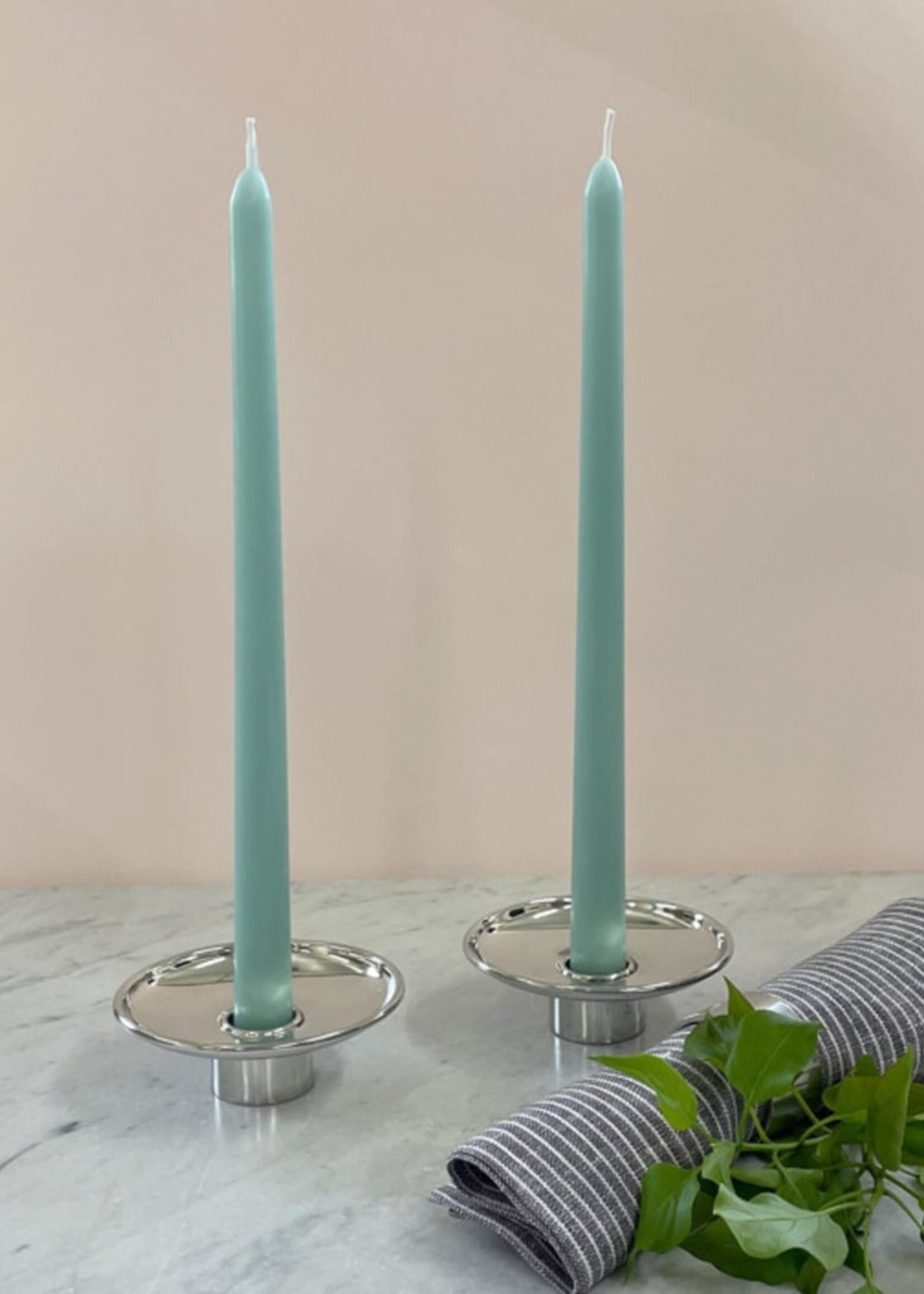 Greentree Home Candle 12" Every Day Taper Candle Robin's Egg Blue