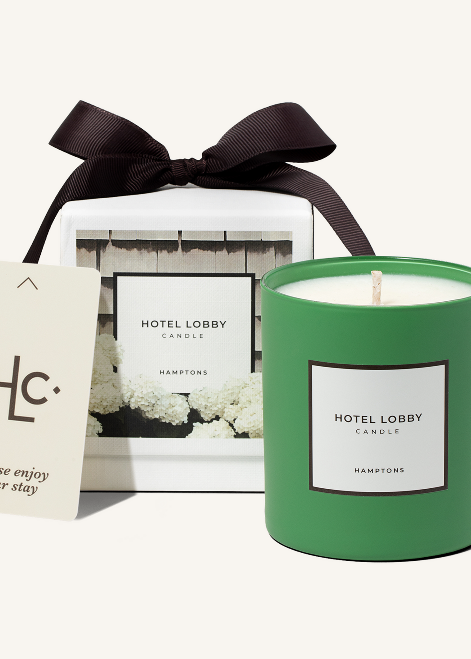 Hotel Lobby Candle Hamptons - Luxury Soy Tomato Candle - 9.75 oz