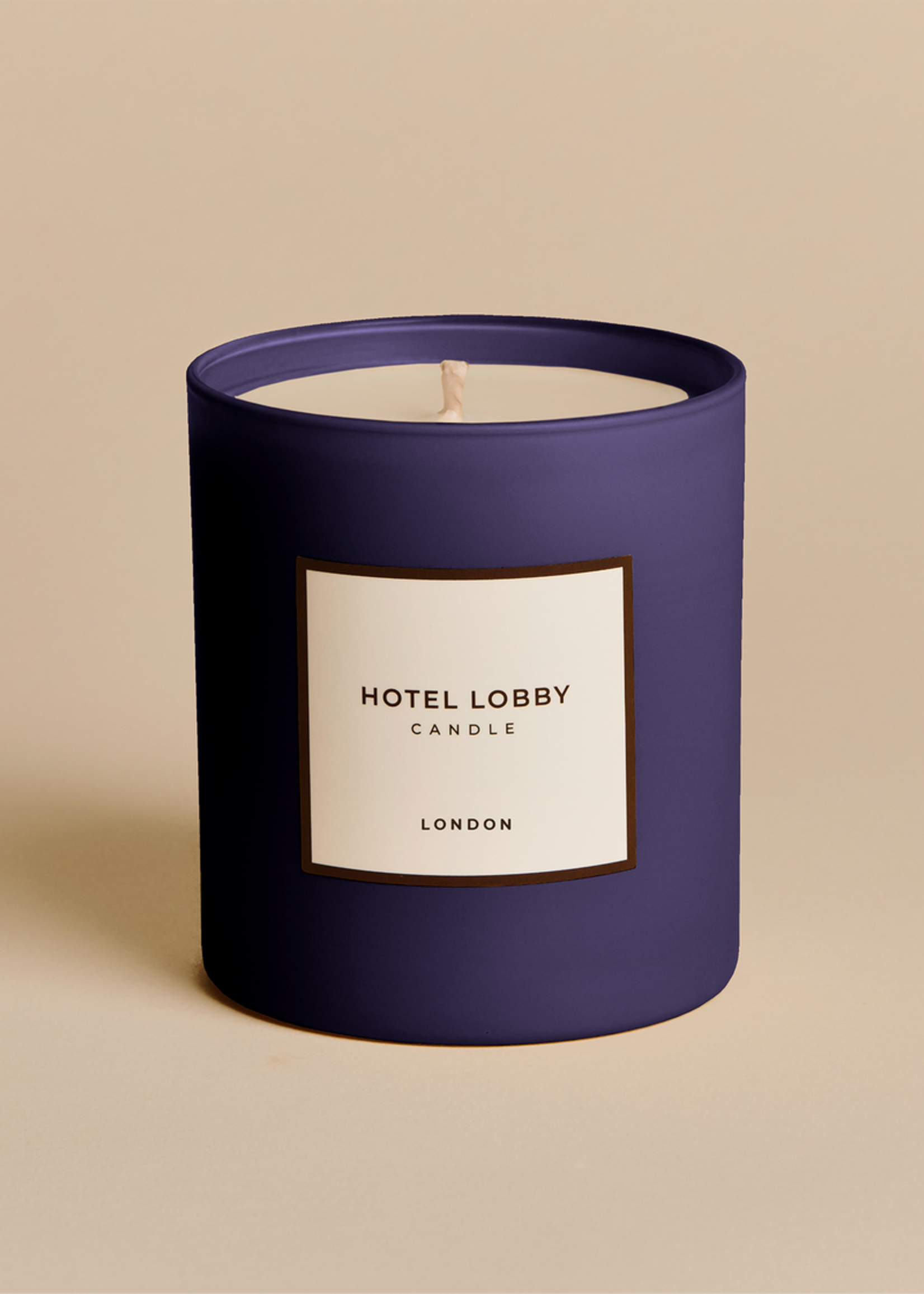 Hotel Lobby Candle London - Luxury Soy Lavender Candle - 9.75 oz