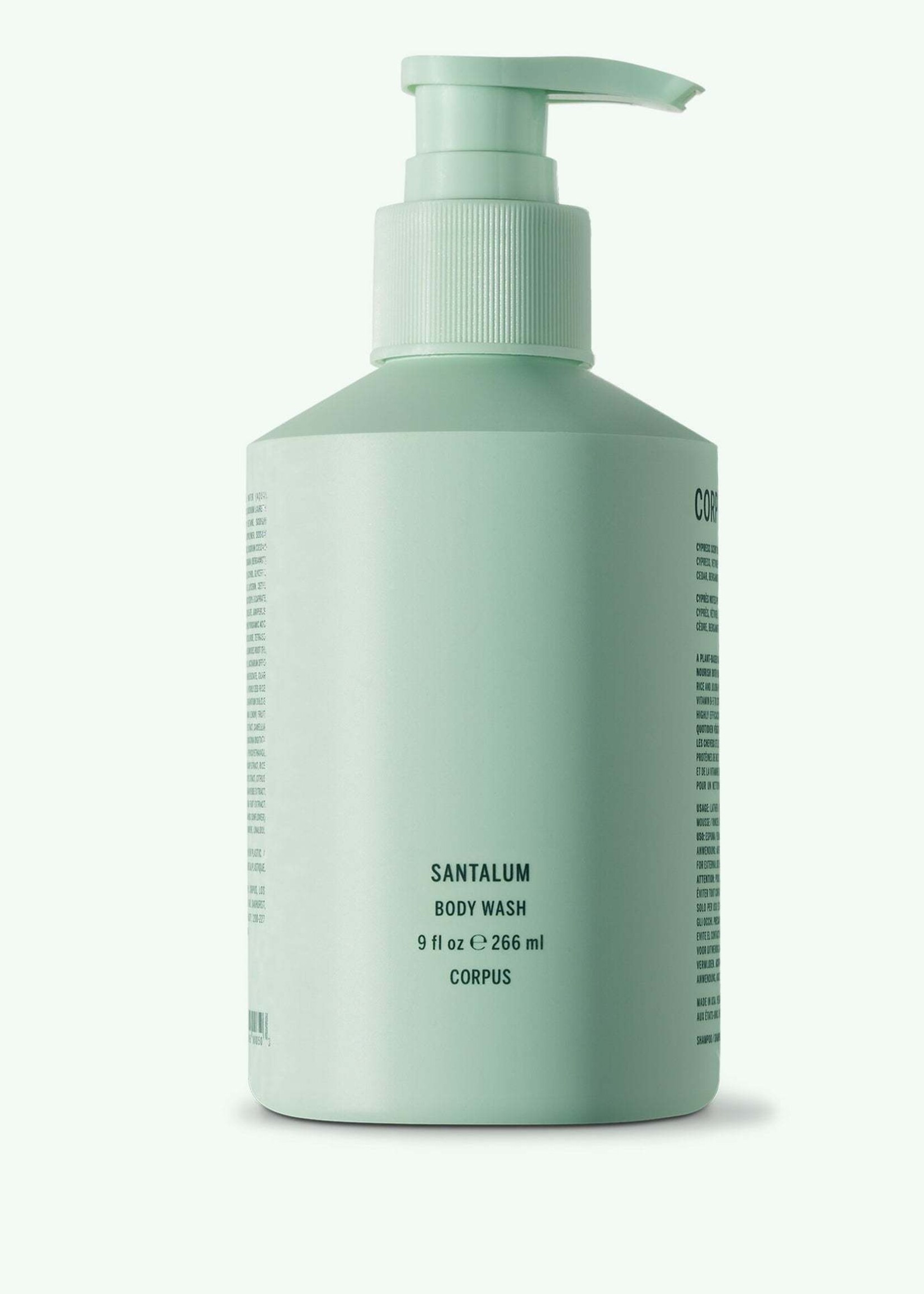 Corpus BODY WASH: Santalum - Sandalwood, Cedar, Amber | default - #CN-SANTALUM-NBW