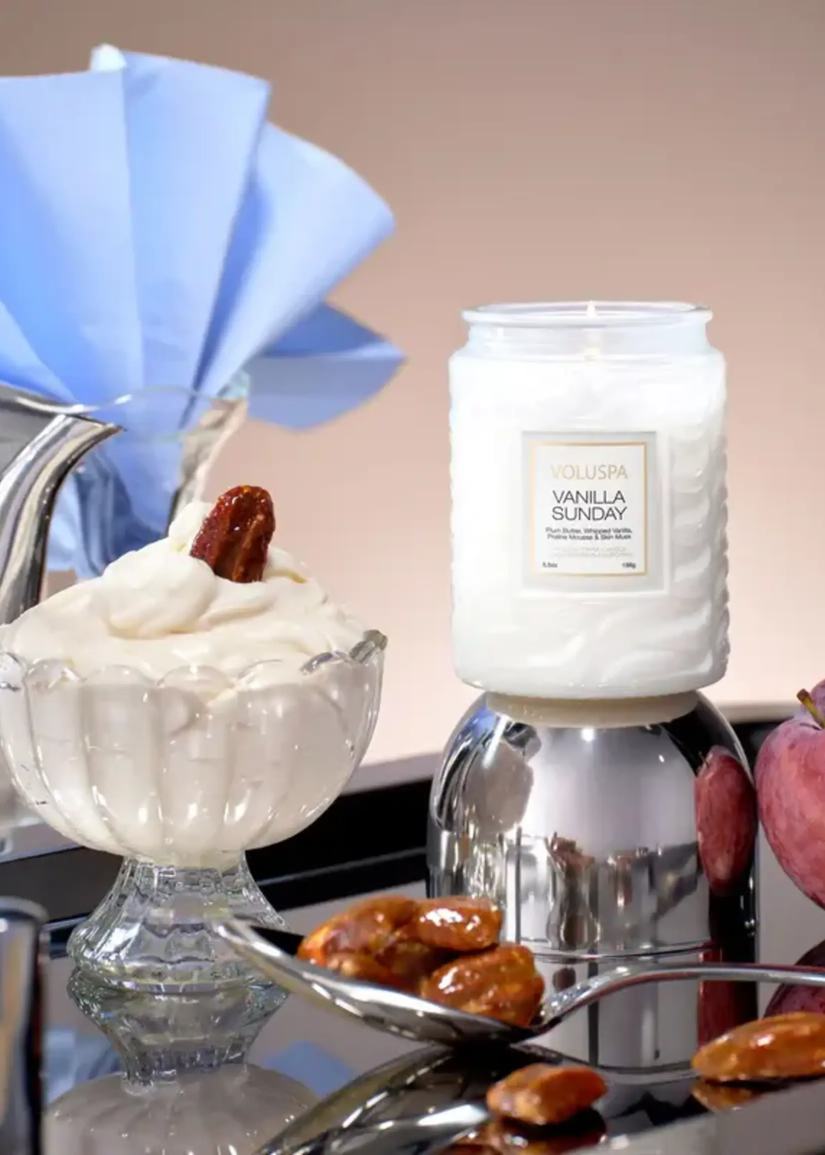 Voluspa 55414 806644554141 Vanilla Sunday 5.5oz Small Jar