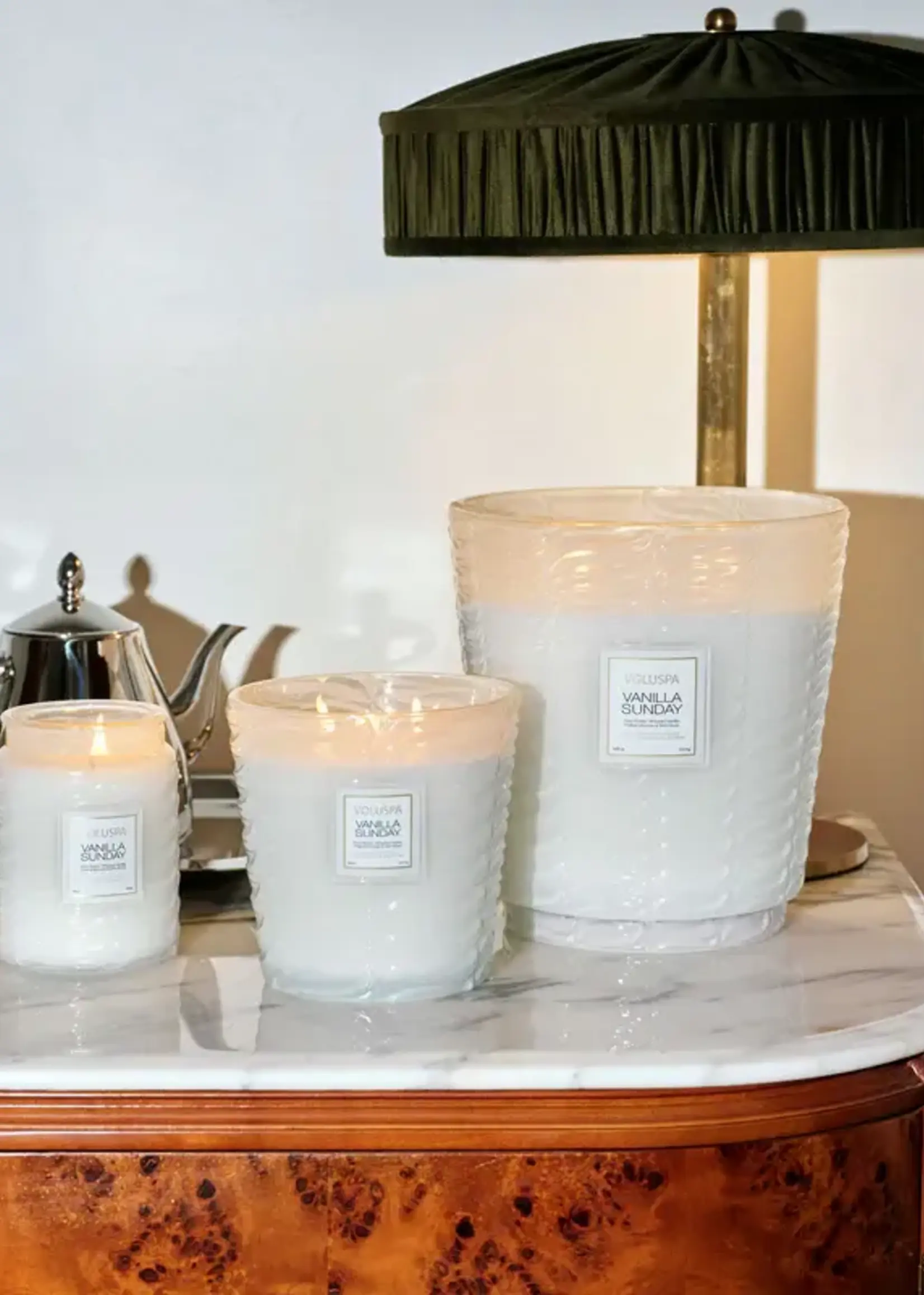 Voluspa 54814 806644548140 Vanilla Sunday 5W Hearth