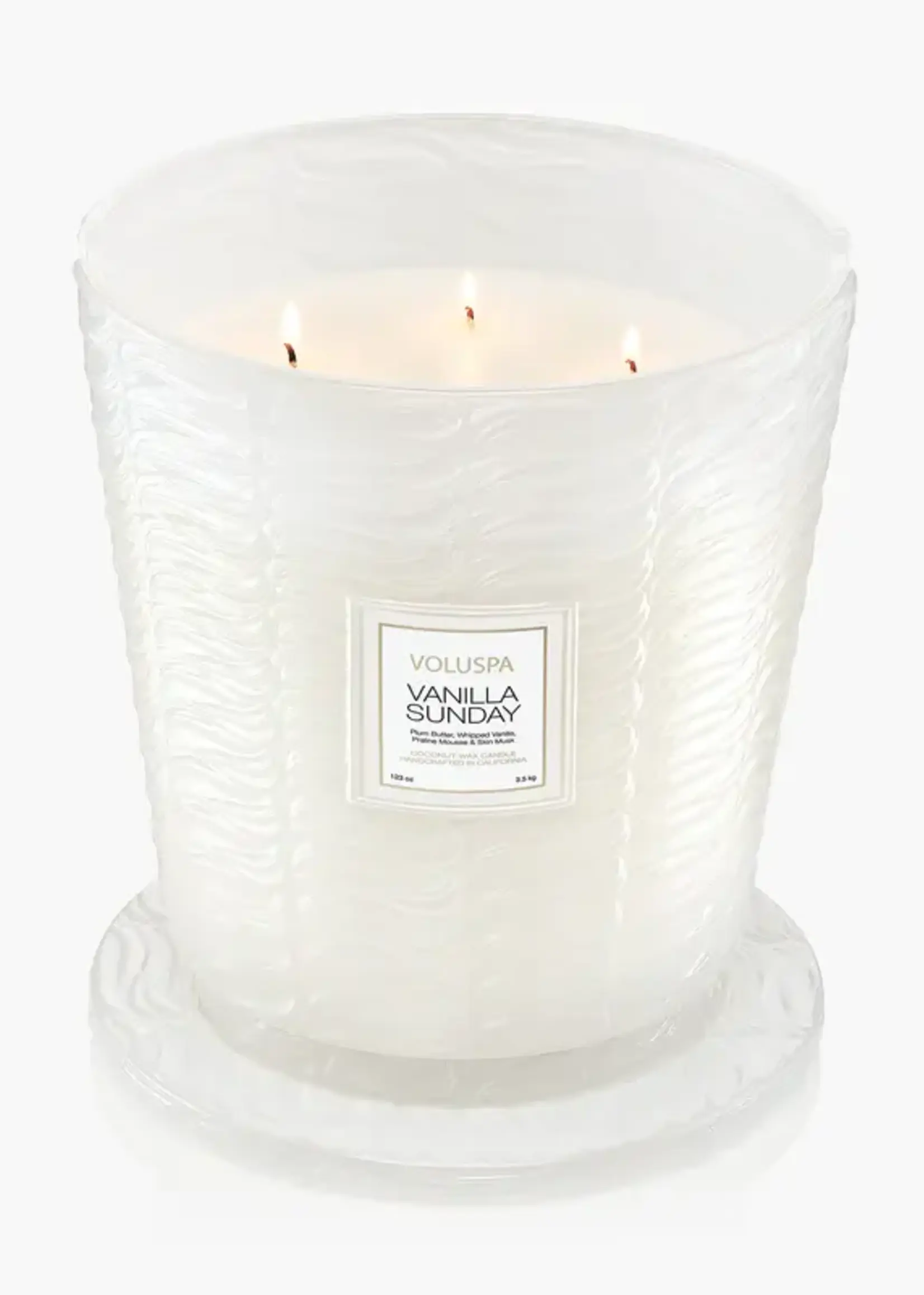 Voluspa 54814 806644548140 Vanilla Sunday 5W Hearth