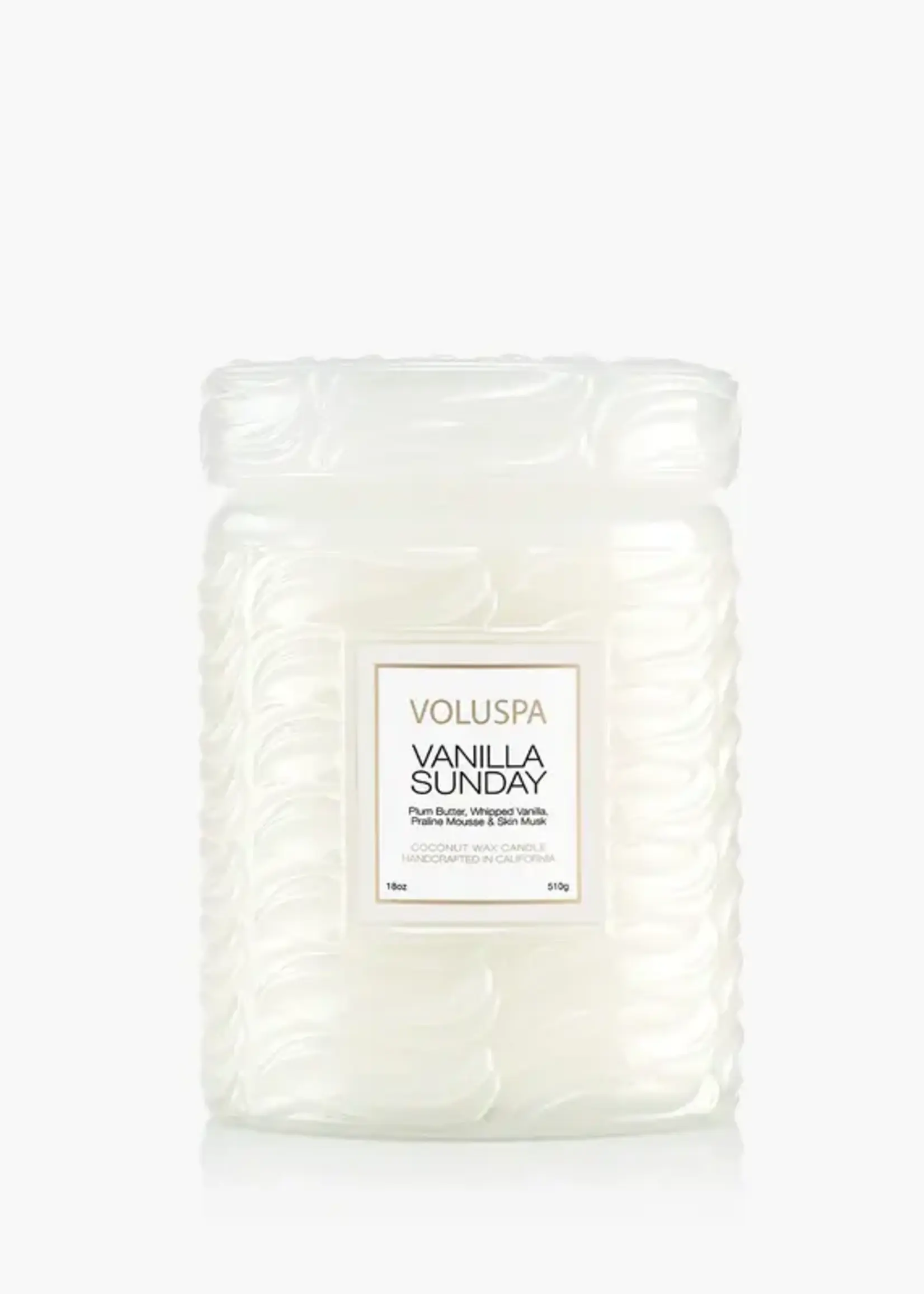 Voluspa 55314 806644553144 Vanilla Sunday 18oz Large Jar
