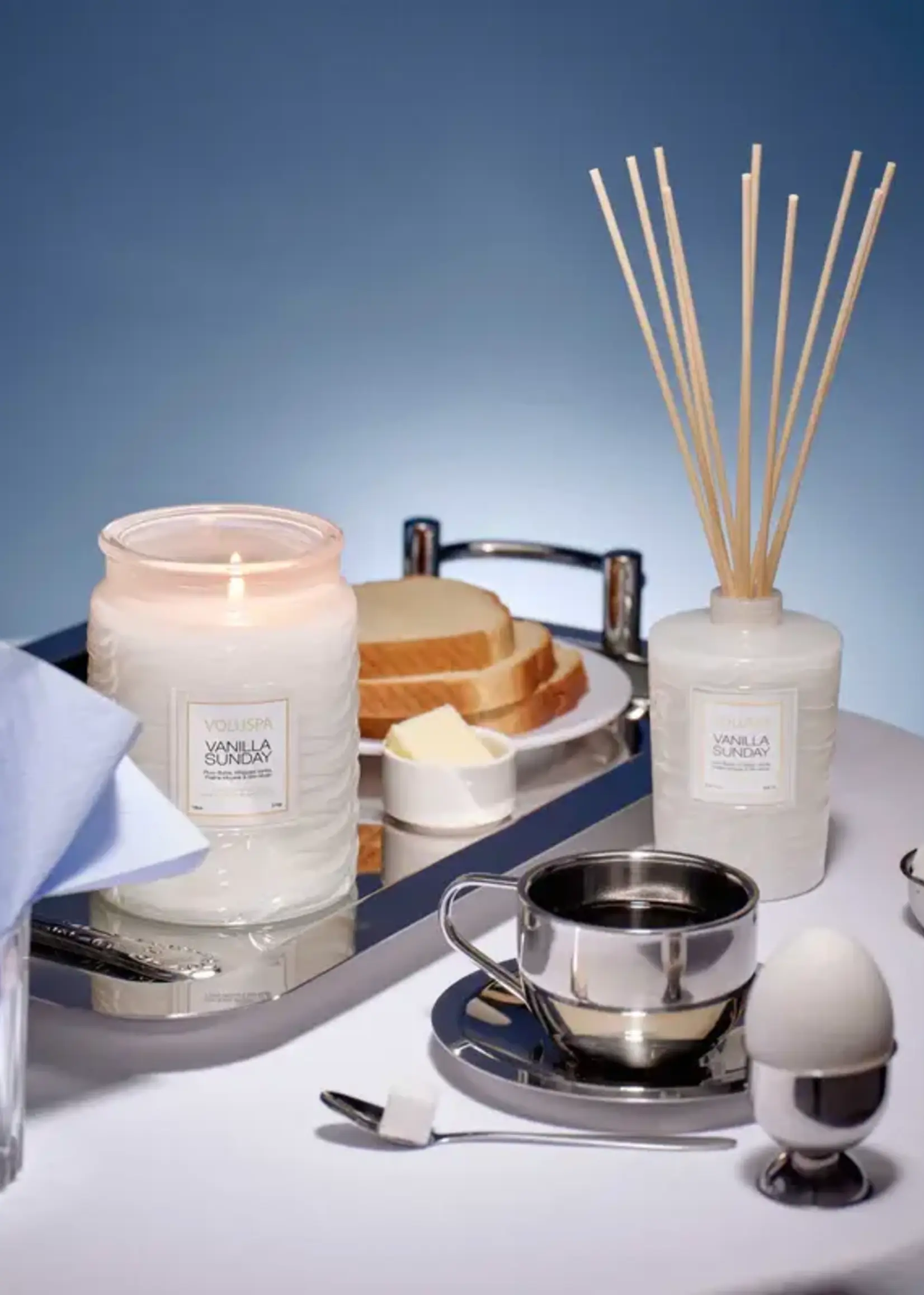 Voluspa 55314 806644553144 Vanilla Sunday 18oz Large Jar