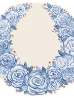 Hester & Cook Hester & Cook  - Die-cut American Floral Wreath Placemat - 12 Sheets - KP1816EF