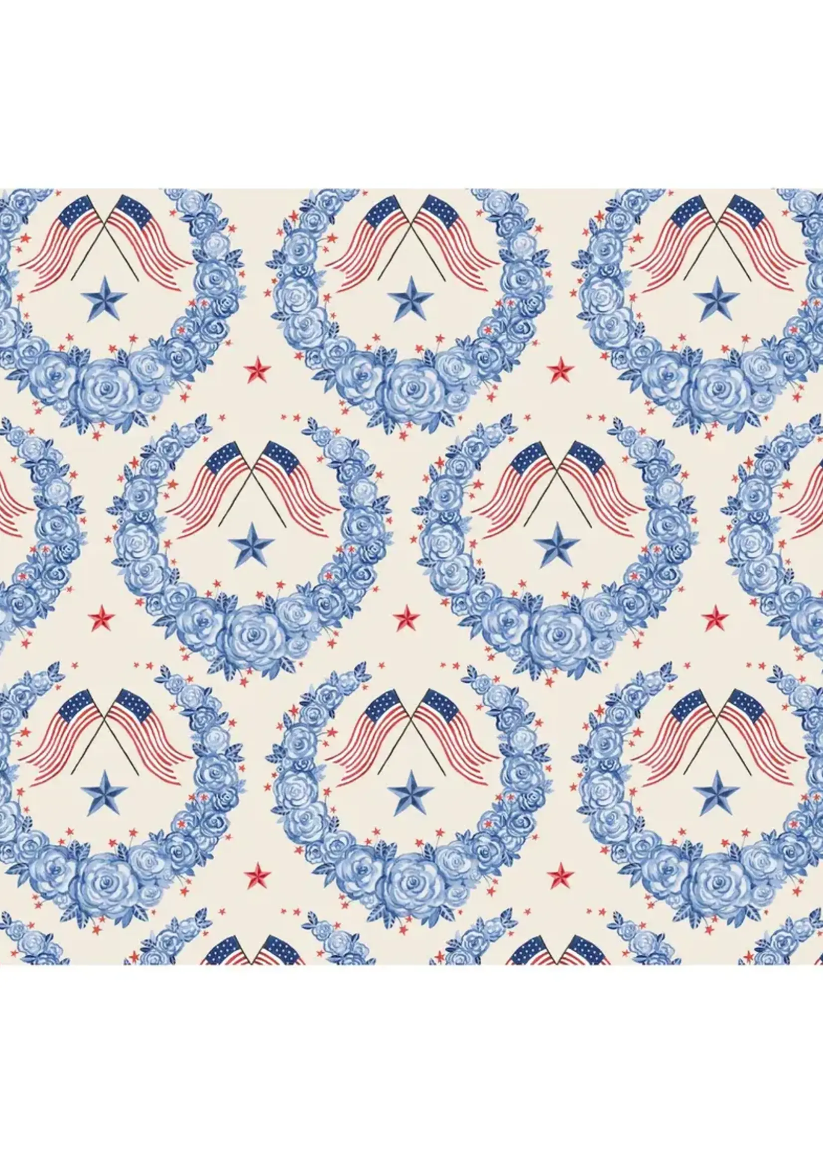 Hester & Cook Hester & Cook  - American Floral Placemat - Pad of 18 Sheets - KP1817EF