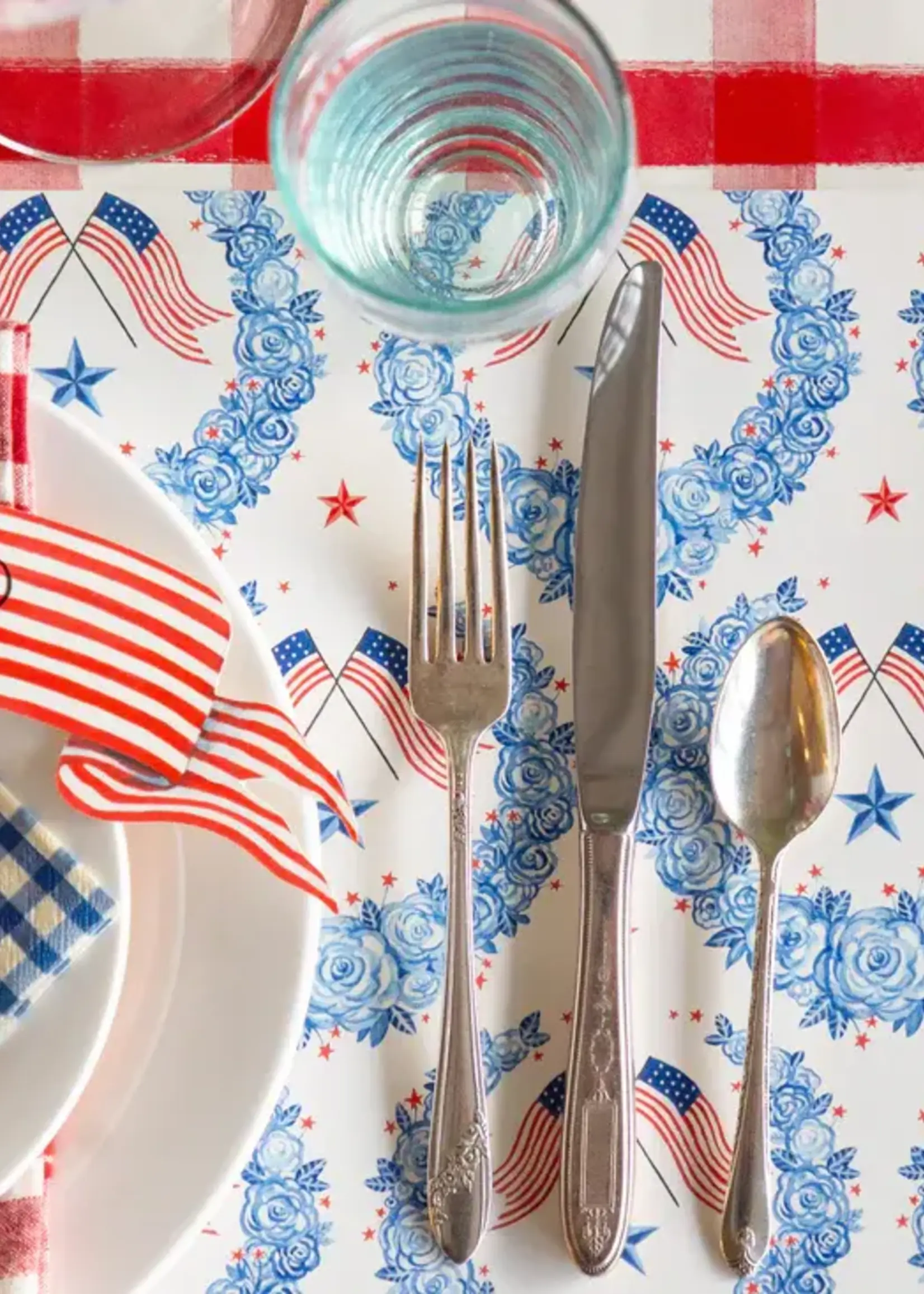 Hester & Cook Hester & Cook  - American Floral Placemat - Pad of 18 Sheets - KP1817EF