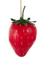 RAZ Imports RAZ Imports - 11” Paper Mache Strawberry - 4611222