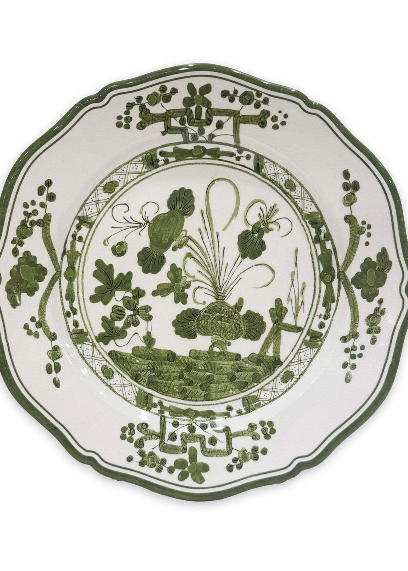 Beatriz Ball 3285 VIDA Faenza 11" Dinner DEEP PINK & WHITE