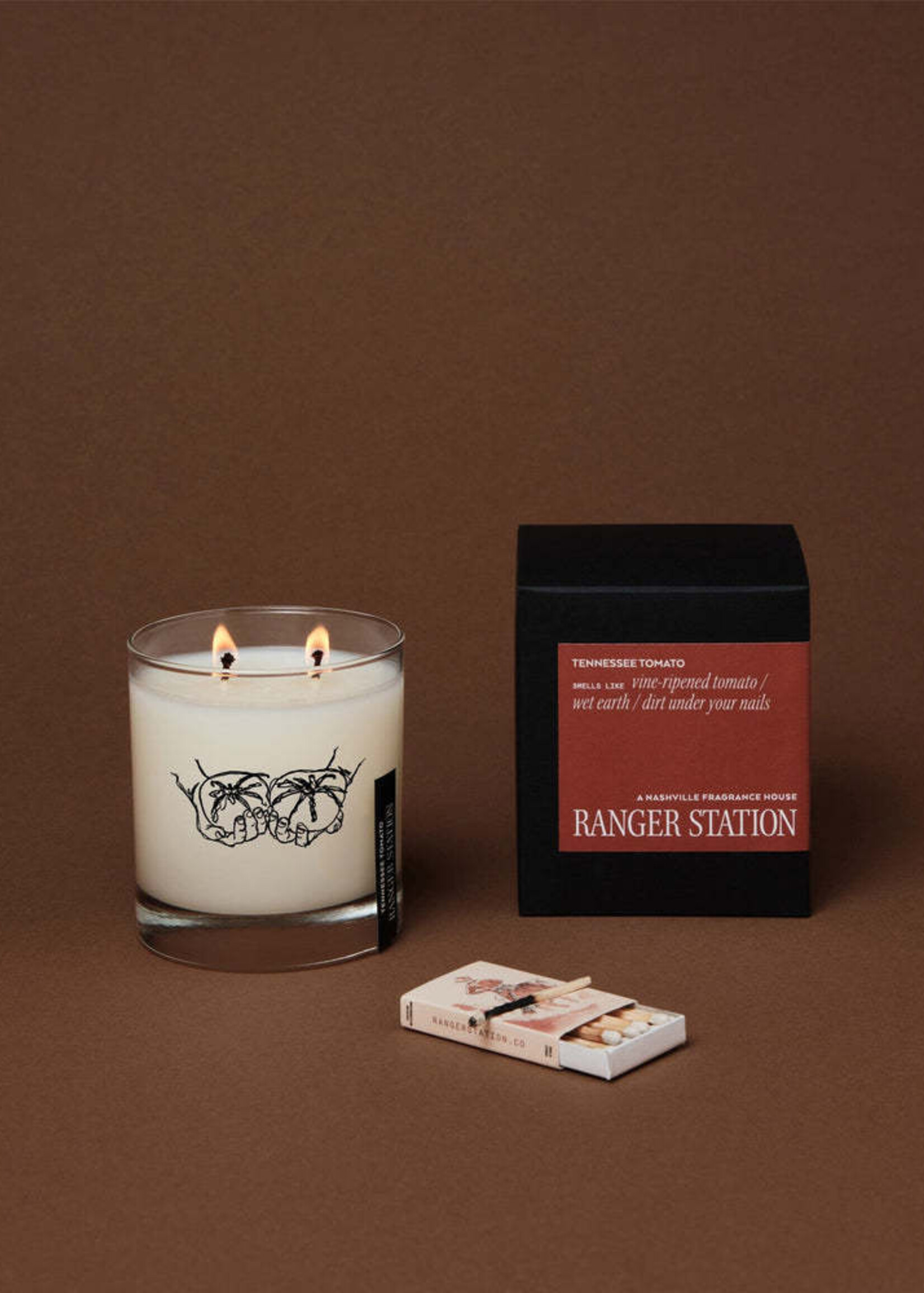 Ranger Station Tennessee Tomato Candle