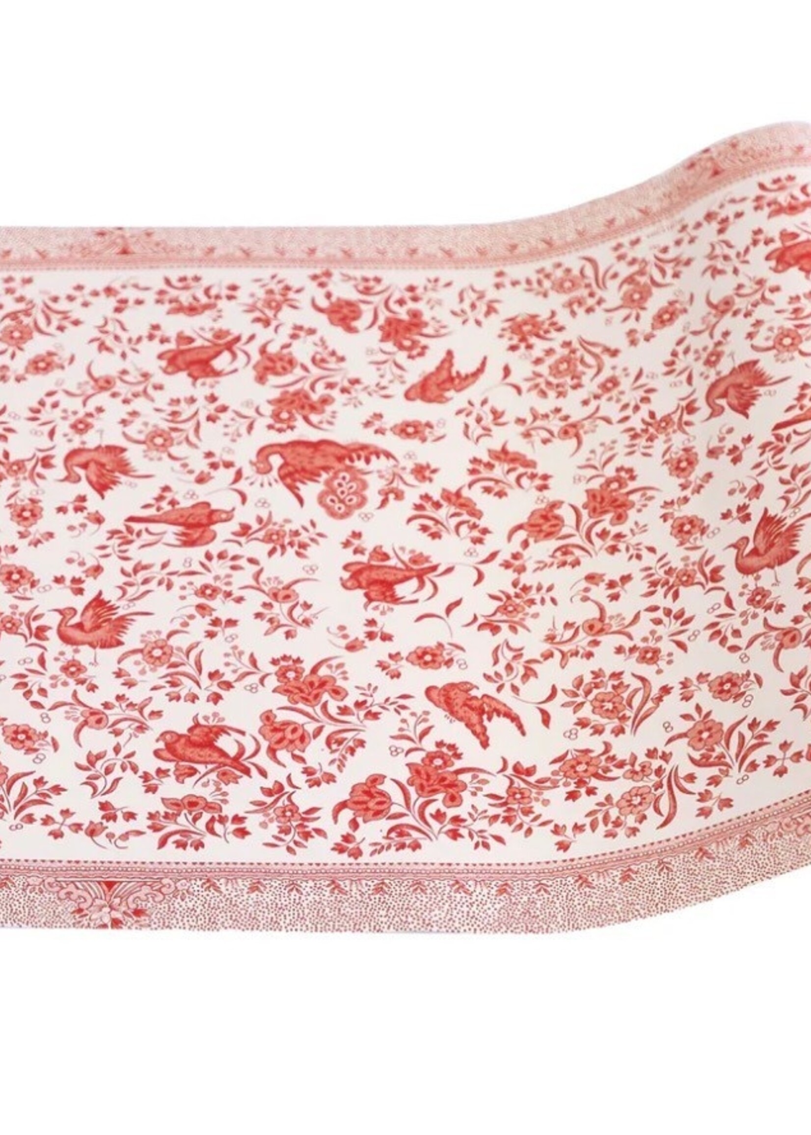 Hester & Cook Hester & Cook  - Red Regal Peacock Runner - 20" x 25' - KP8049BL
