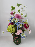 handcrafted floral English Garden Floral Arrangement