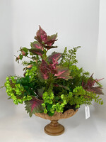 handcrafted floral Garden Estate Greenery Arrangement