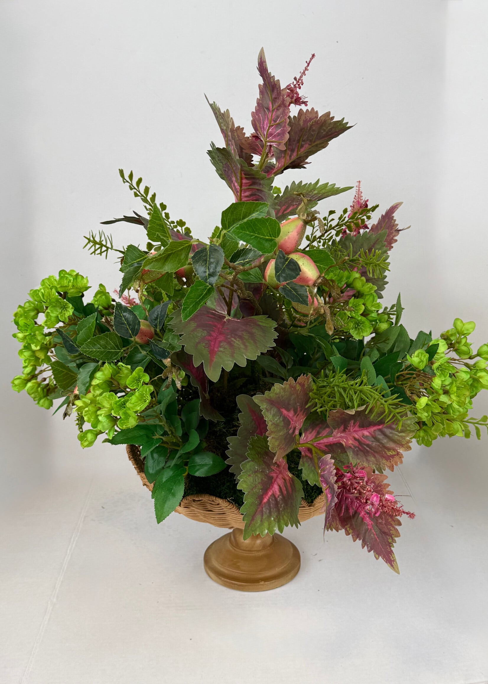 handcrafted floral Garden Estate Greenery Arrangement