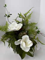 handcrafted floral Magnolia Breeze Centerpiece