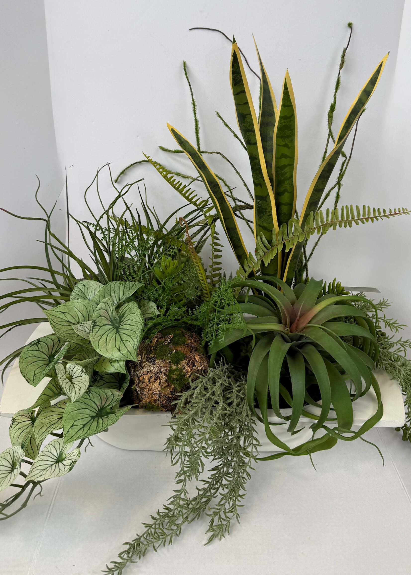 handcrafted floral Botanical Retreat Arrangement