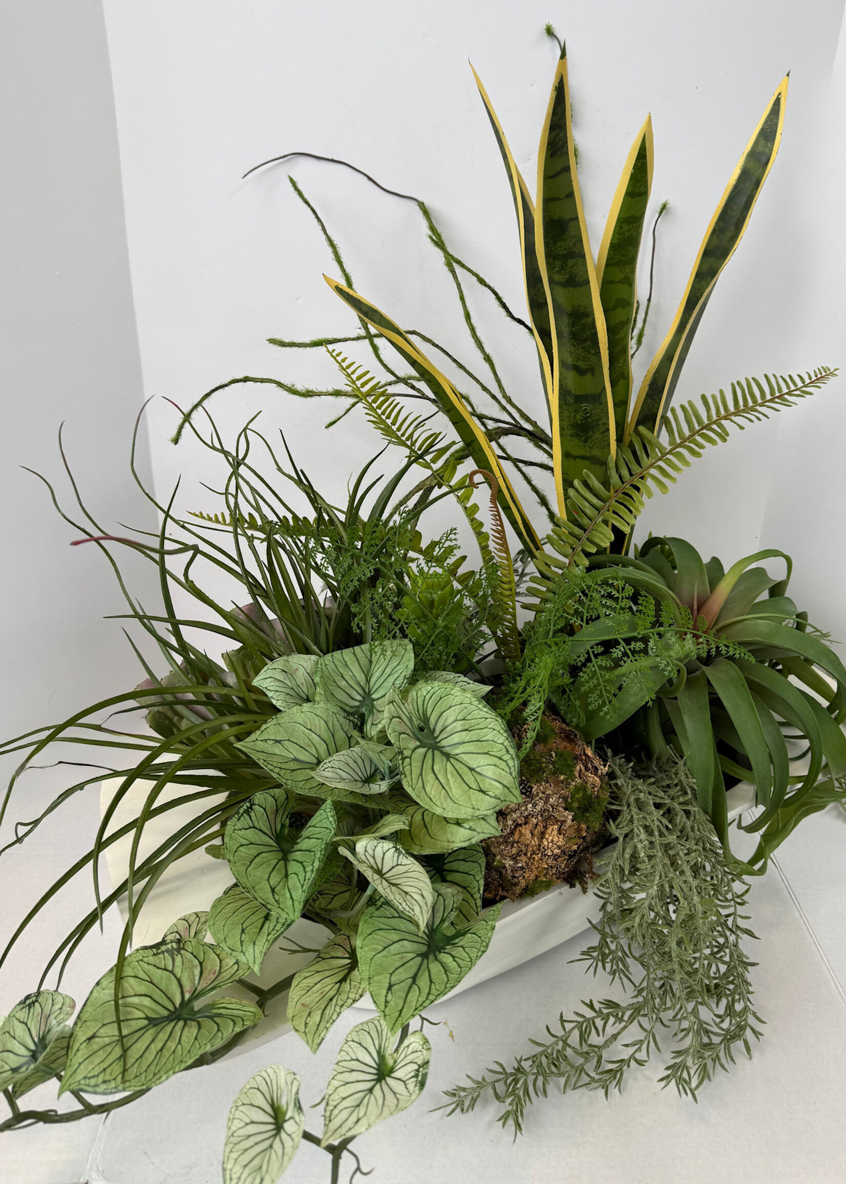 handcrafted floral Botanical Retreat Arrangement
