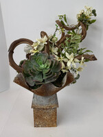 handcrafted floral Woodland  Botanical Arrangement
