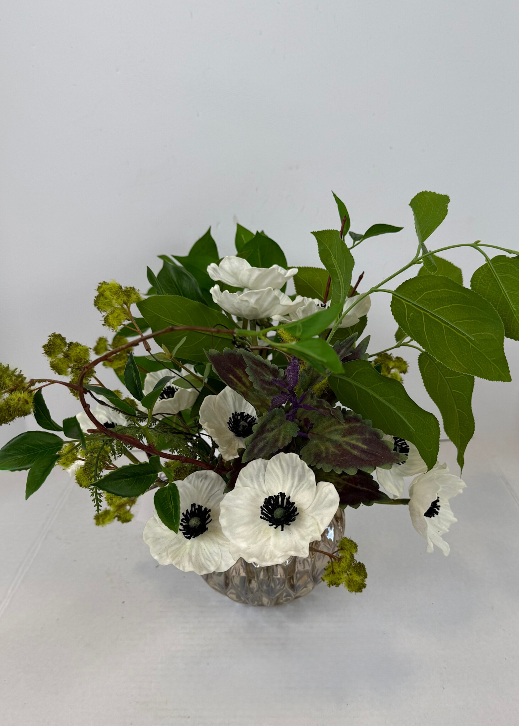 handcrafted floral Wild Meadow Anemone Arrangement