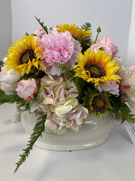 handcrafted floral Sunlit Garden Elegance Floral Arrangement