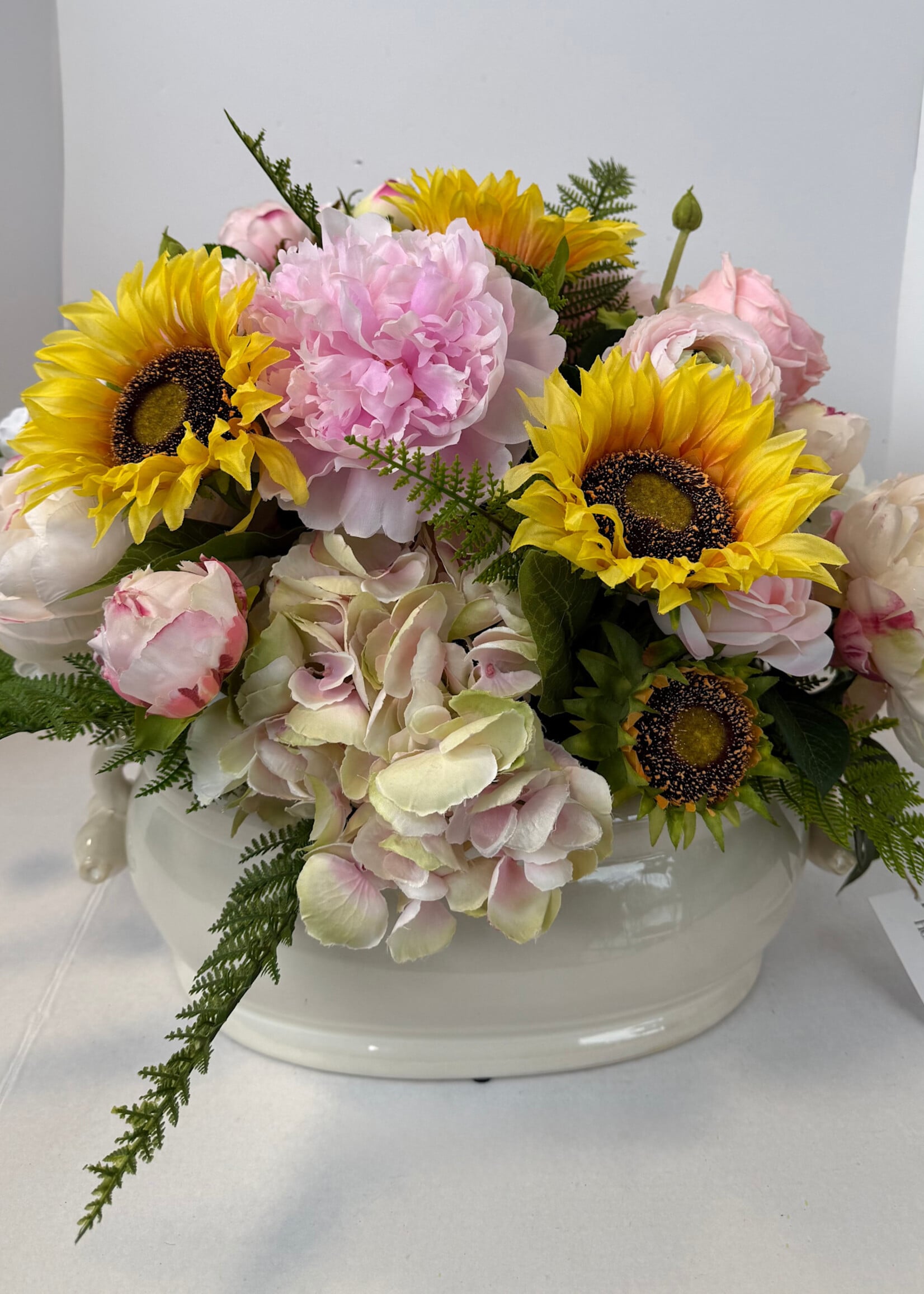 handcrafted floral Sunlit Garden Elegance Floral Arrangement