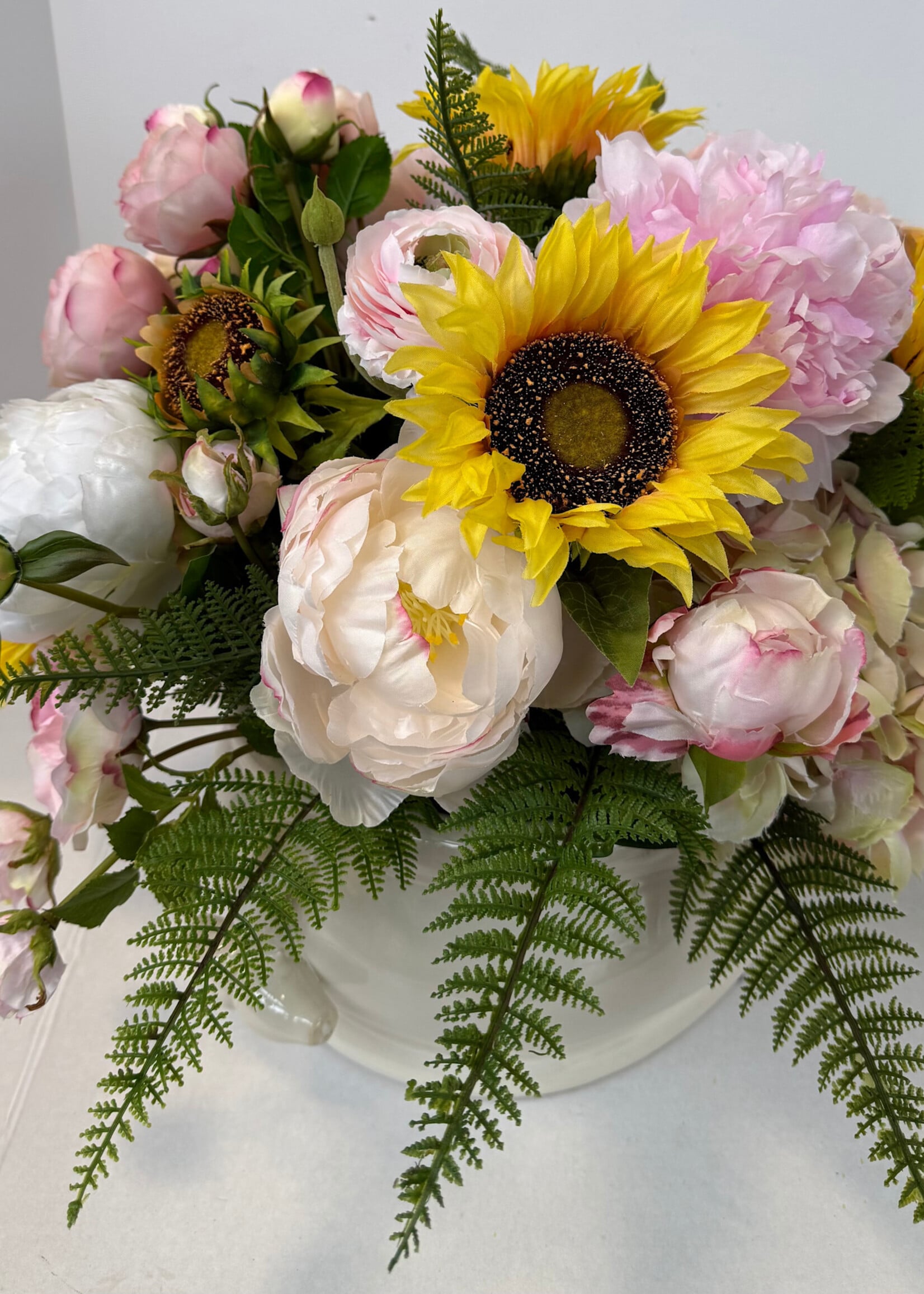 handcrafted floral Sunlit Garden Elegance Floral Arrangement