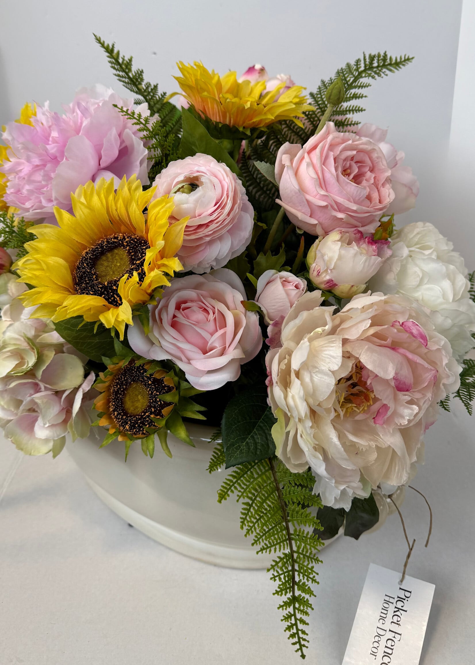 handcrafted floral Sunlit Garden Elegance Floral Arrangement