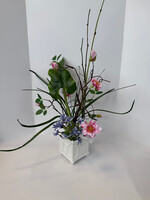 handcrafted floral Botanical Breeze Contemporary Floral Arrangement