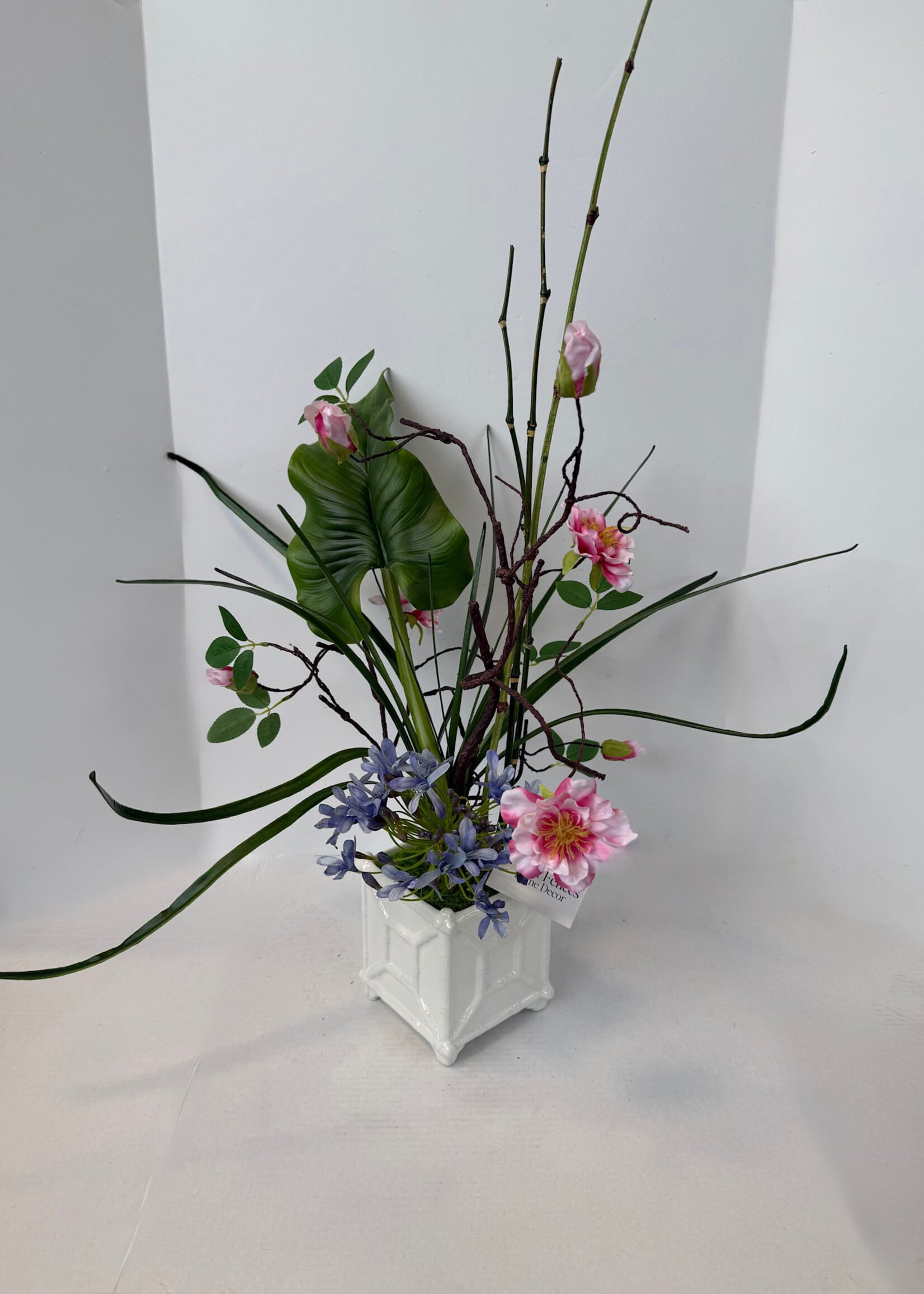 handcrafted floral Botanical Breeze Contemporary Floral Arrangement