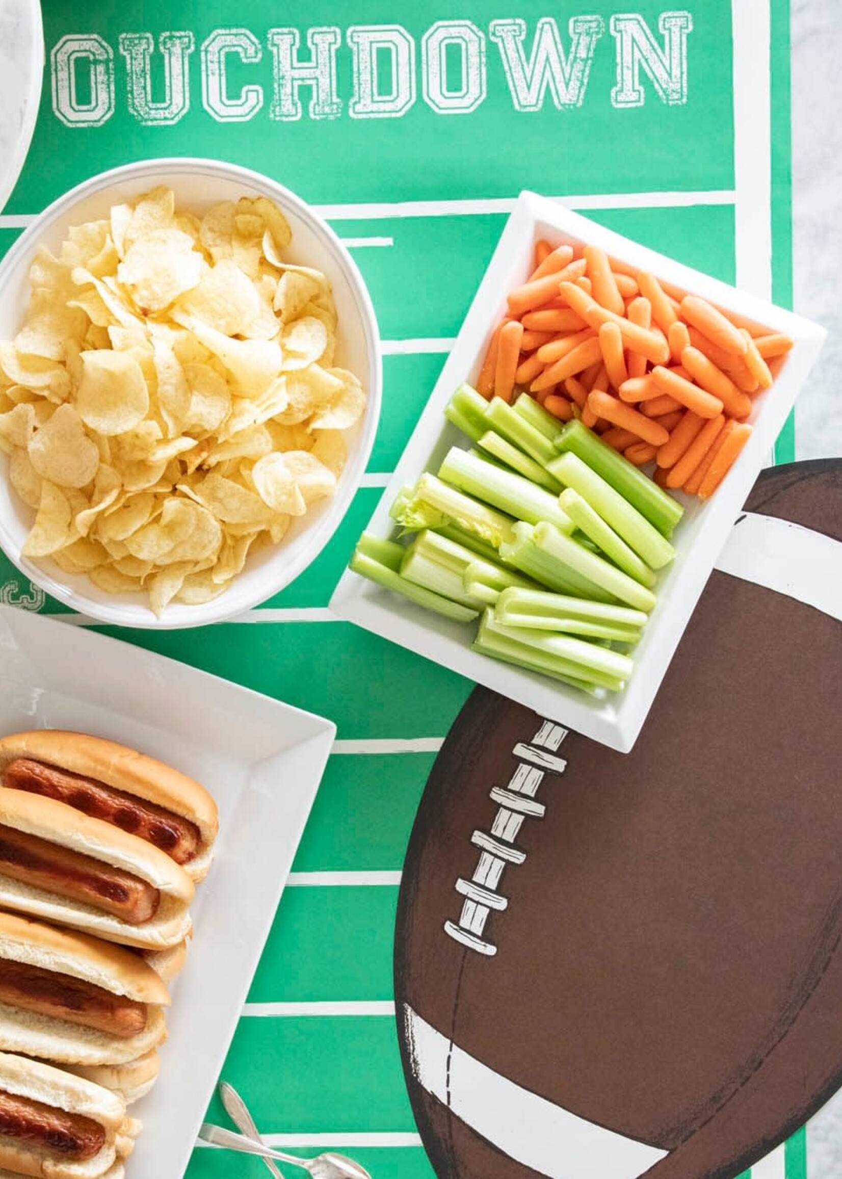 Hester & Cook Hester & Cook - Die Cut Football Placemat - KP1157