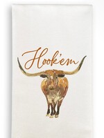 French Graffiti Longhorn | Dishtowel / D1273