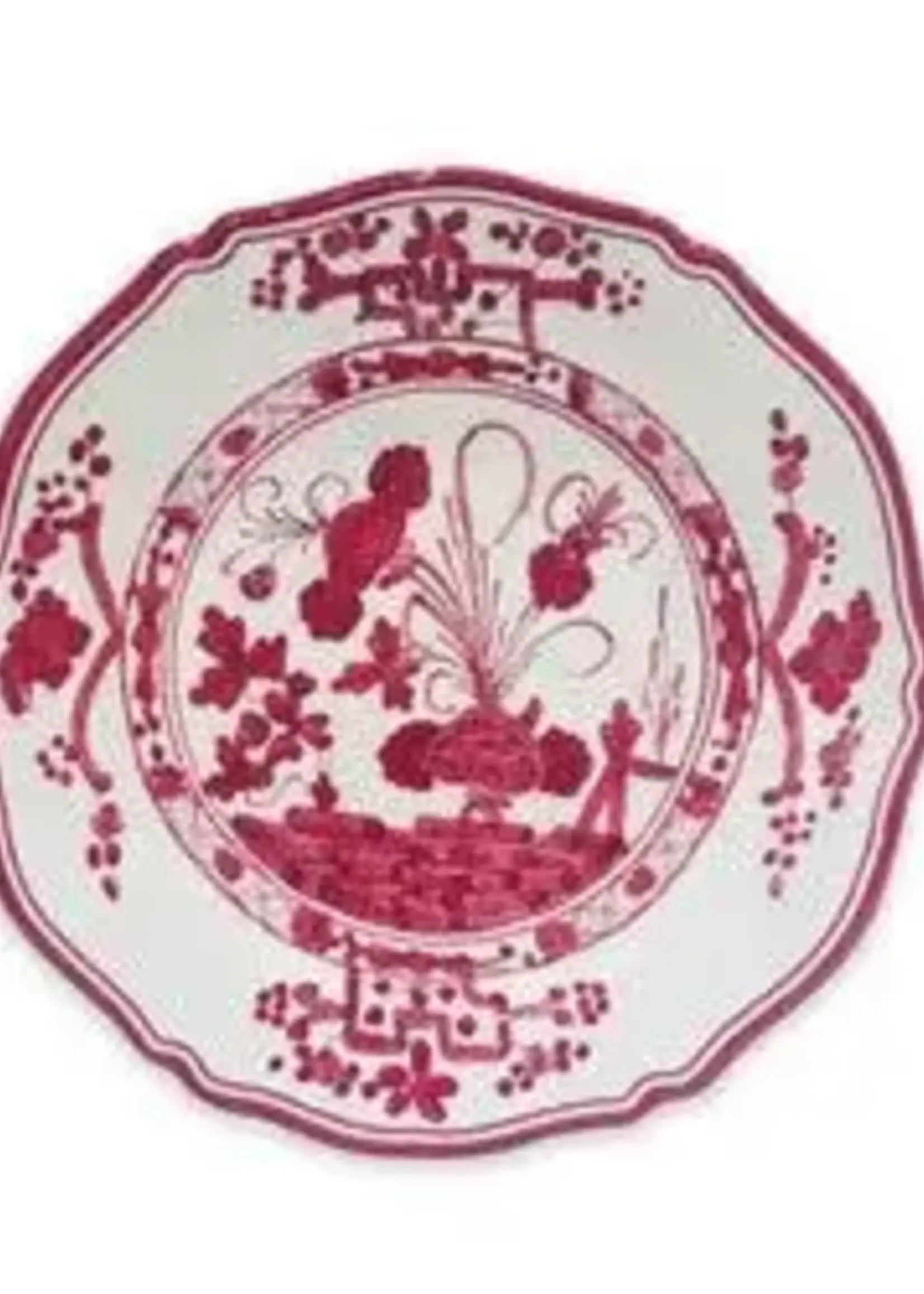 Beatriz Ball 3285 VIDA Faenza 11" Dinner DEEP PINK & WHITE