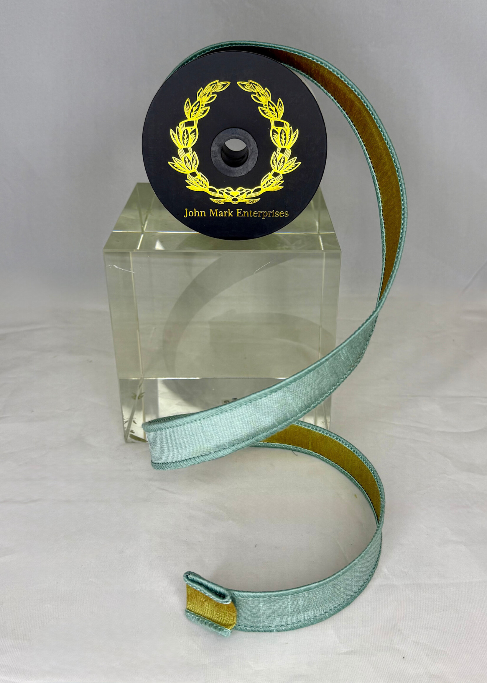 JME JME-WN25-014-AQ Dupion DBL Fused Aqua-1x10yd