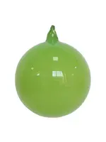 Farrisilk Farrisilk - MILKY GLASS ORNAMENT, LIME, 6"-150MM - CY070-61