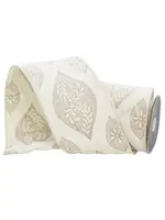 Farrisilk Farrisilk - LAUREL TAPESTRY,IVORY,4"X5YD - RC075-62