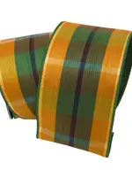 Farrisilk Farrisilk - SIMPLY PLAID,GREEN RUST,4"X10YD - RG006-52