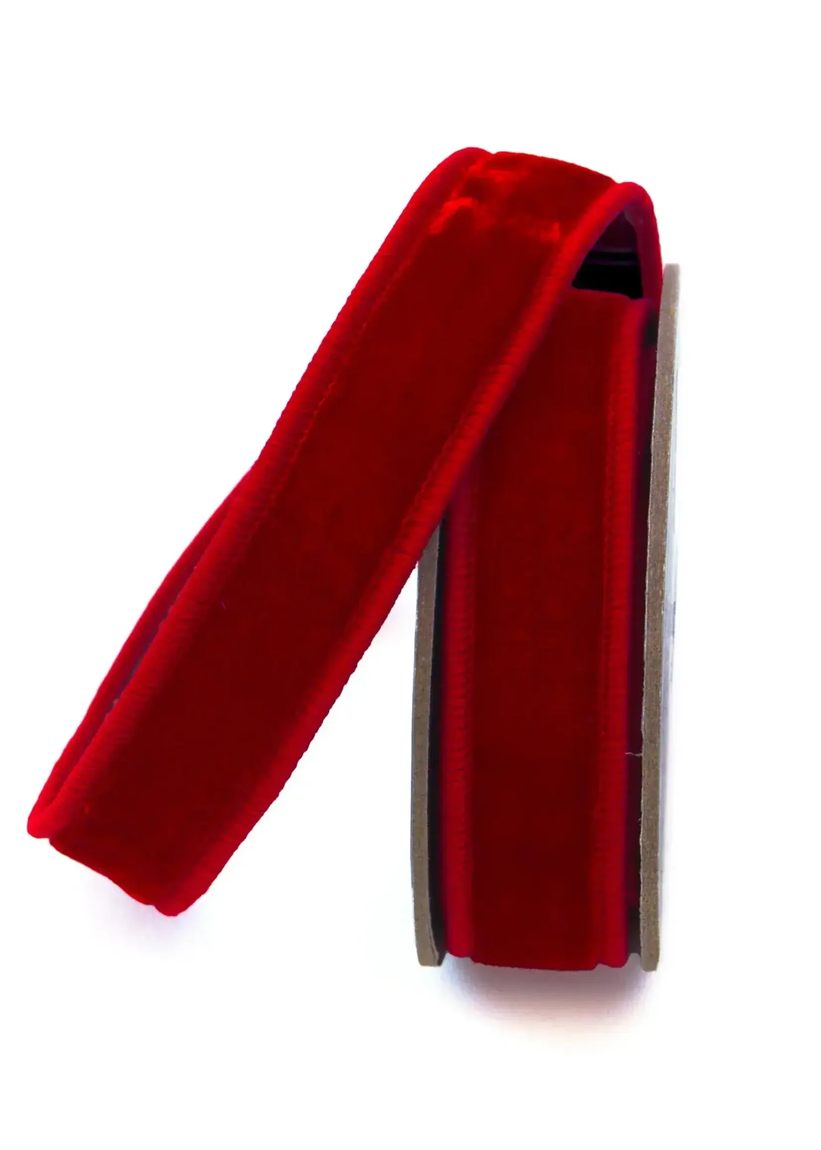 Farrisilk VELVET RIBBON, RED, 1"X10YD