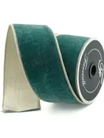 Farrisilk Farrisilk - FLASHY VELVET,CELADON,1.5"X10YD - RG073-75