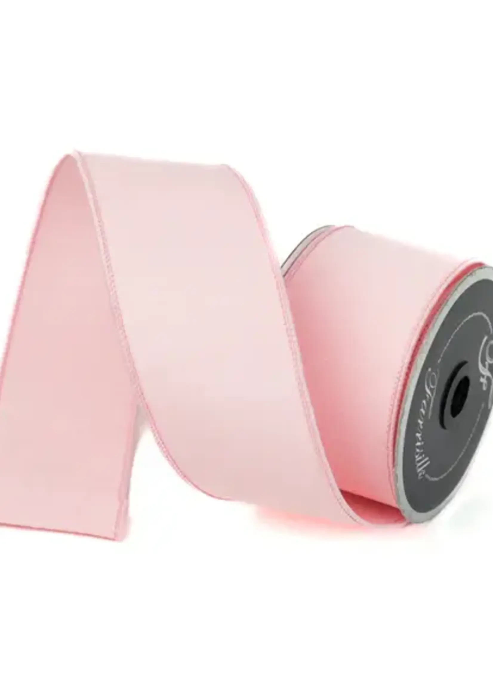 Farrisilk DUPION RIBBON, ROSE, 2.5"X10YD