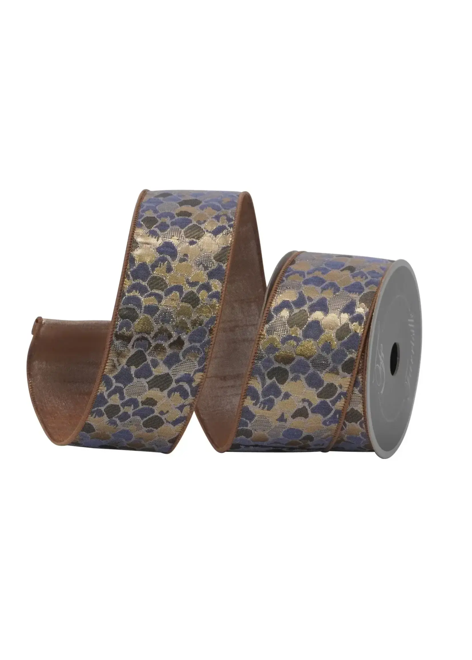 Farrisilk FLORENCE RIBBON, BRONZE, 2.5"X5YD