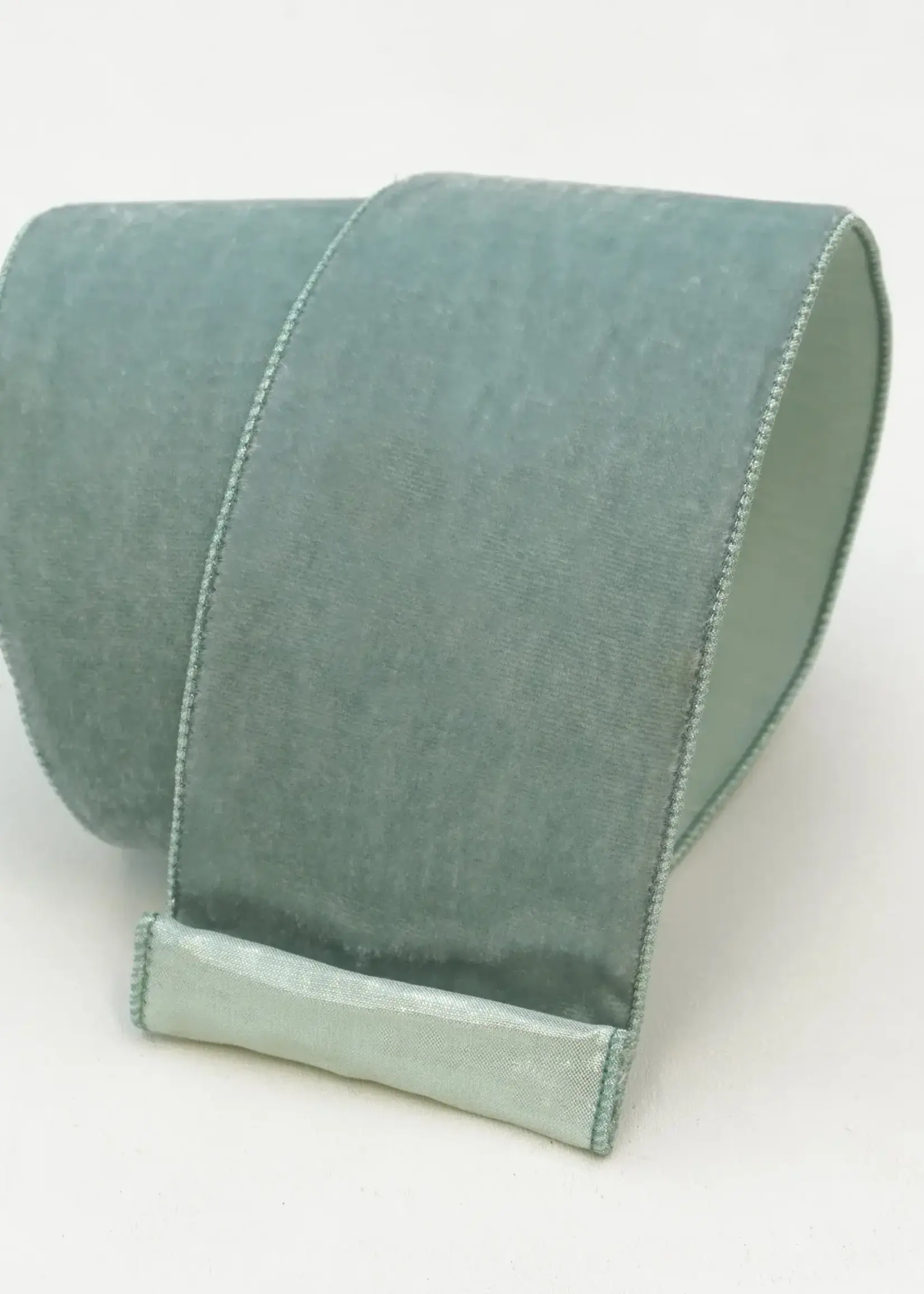 Farrisilk VELVET LUSTER RIBBON, LIGHT BLUE, 1"X10YD