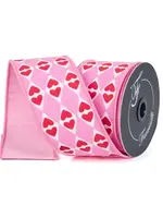 Farrisilk Farrisilk - QUEEN OF HEARTS,PINK,2.5"X10YD - SR014-14
