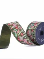 Farrisilk Farrisilk - MUSROOM GARDEN,MULTI,2"X5YD - SR140-32