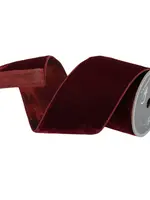 Farrisilk Farrisilk - VELVET LUSTER, BURGUNDY, 1"X10YD - RV001-11