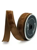 Farrisilk Farrisilk - VELVET, PECAN, 1"X10YD - RG008-35