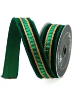 Farrisilk Farrisilk - GEMSTONES, EMERALD, 1.5"X5YD - RG250-55