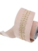 Farrisilk Farrisilk - ROYAL VINE, BLUSH, 4"X5YD - RG893-22
