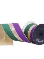 Farrisilk Farrisilk - CLASSIC GLITZ, MARDI GRAS, 4"X10YD - RK914-58