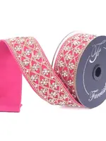 Farrisilk Farrisilk - POSH PEARL, HOT PINK, 2"X5YD - RK994-15